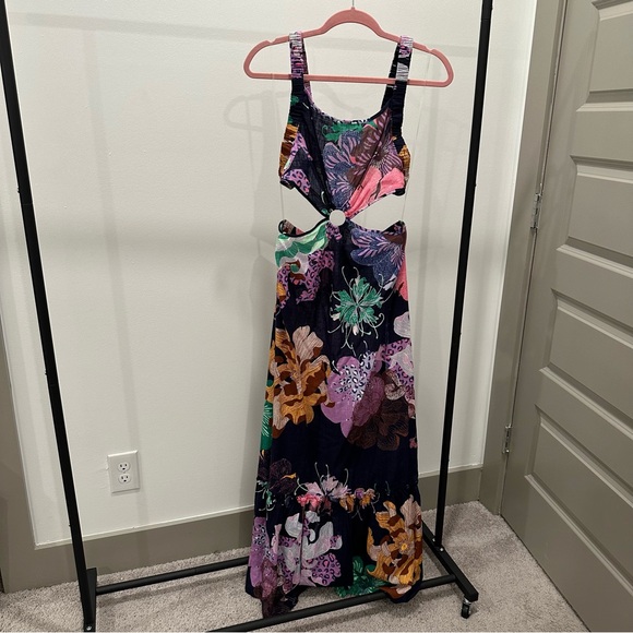 Anthropologie Multicolor Backless Dress - Picture 2 of 6